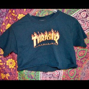 THRASHER CROP TOP